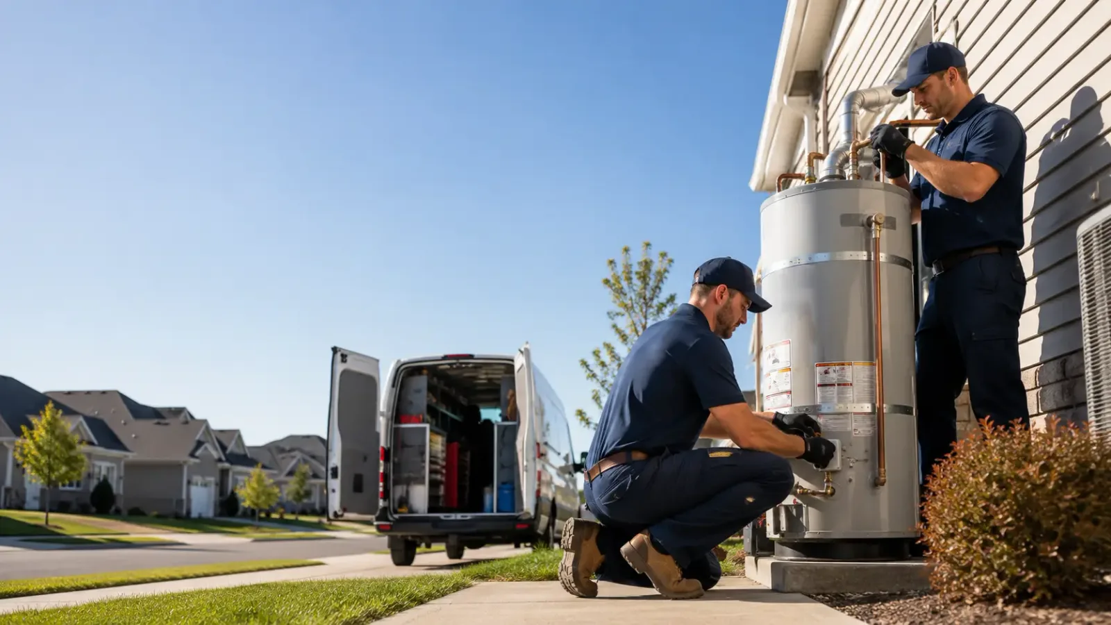 Water Heater Installation in Del City, OK